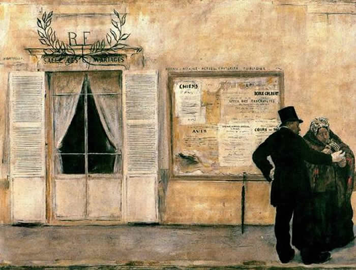 Pintura de Raffaëlli, 1898 "Il.lustració"